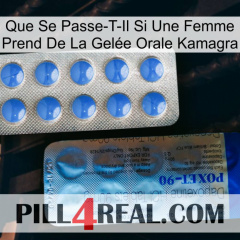 Que Se Passe-T-Il Si Une Femme Prend De La Gelée Orale Kamagra 40